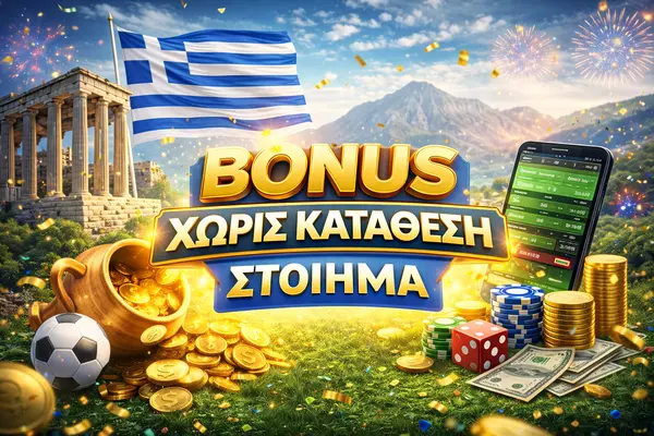 bonus χωρις καταθεση στοιχημα