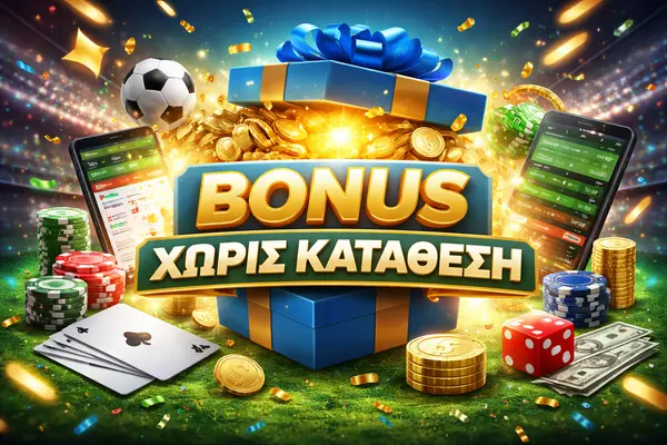 bonus χωρις καταθεση στοιχημα