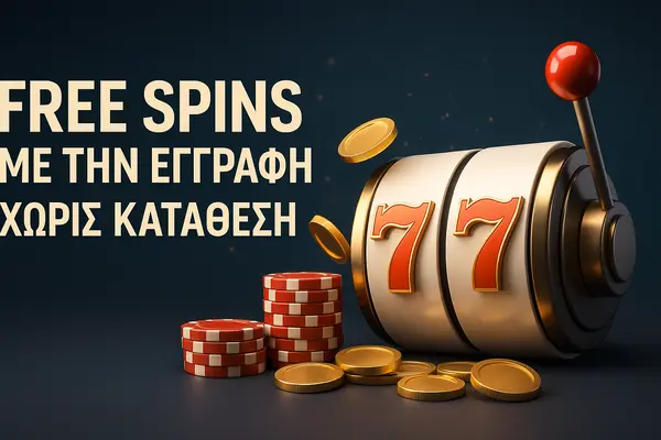 free spins με την εγγραφή χωρις καταθεση