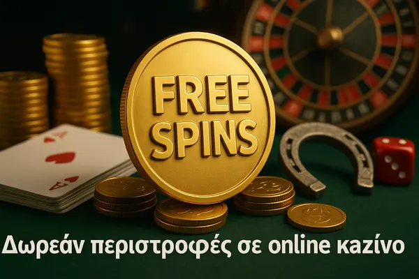 free spins με την εγγραφή χωρις καταθεση