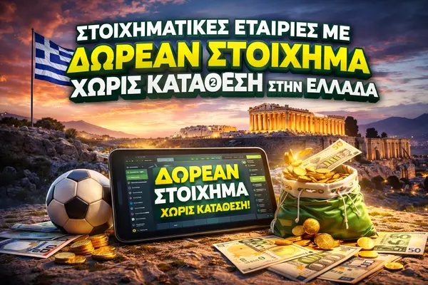στοιχηματικές εταιρίες με δωρεάν στοίχημα χωρίς κατάθεση