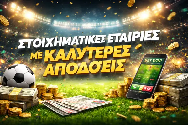 στοιχηματικές εταιρίες με καλύτερες αποδόσεις