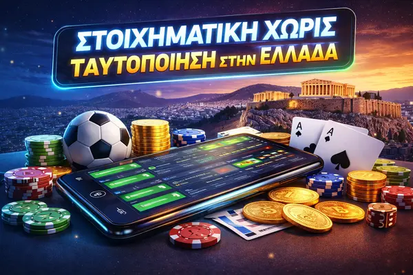 στοιχηματικη χωρις ταυτοποιηση