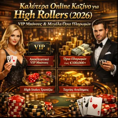 καλύτερα online καζίνο για high rollers