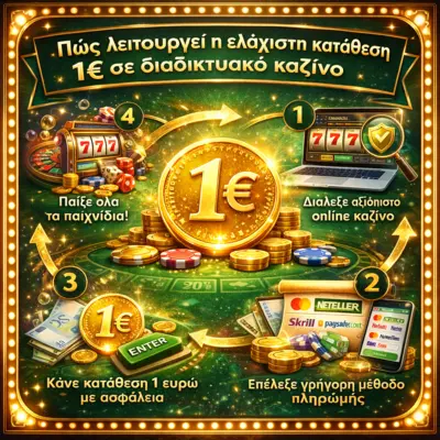online καζίνο από κατάθεση 1 ευρώ

