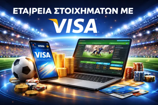 εταιρεία στοιχημάτων με visa