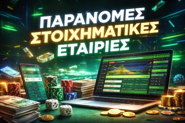 παρανομες στοιχηματικες εταιριες