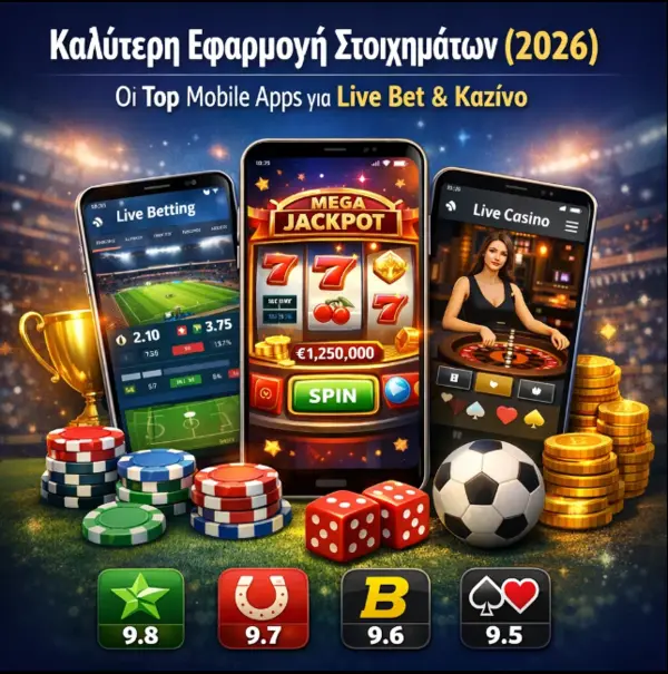 Καλύτερη Εφαρμογή Στοιχημάτων για κινητά 